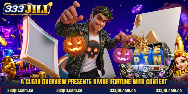 A clear overview presents Divine Fortune with context