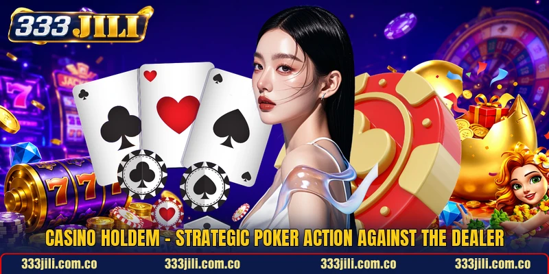 Casino Holdem - Strategic Poker Action Against The Dealer