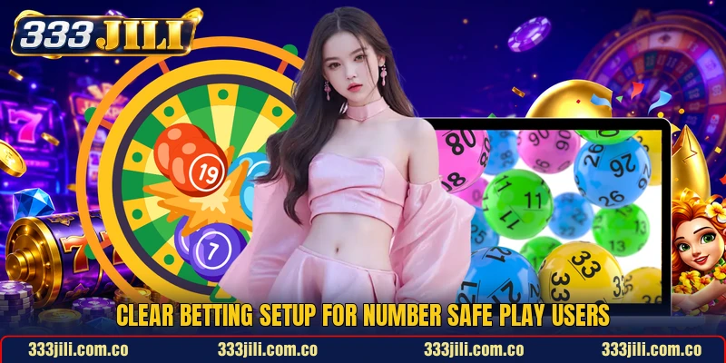 Clear betting setup for Number Safe Play users