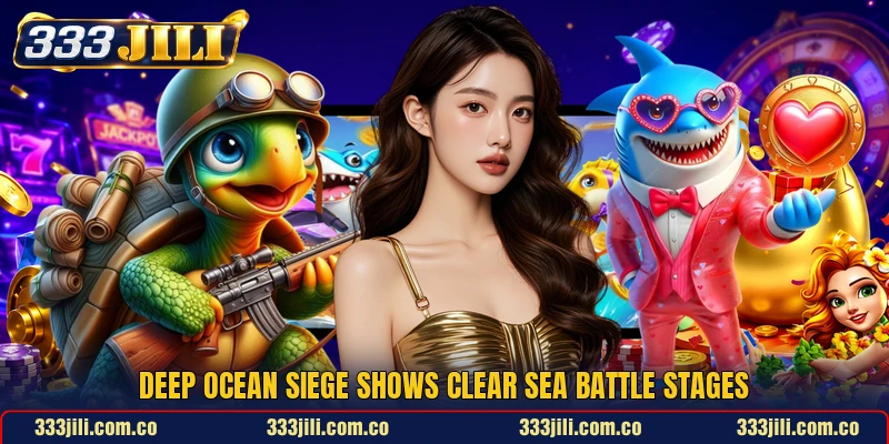 Deep Ocean Siege shows clear sea battle stages