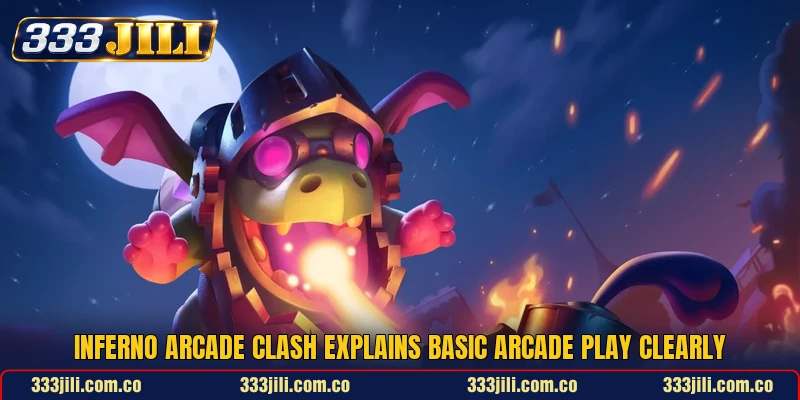 Inferno Arcade Clash explains basic arcade play clearly Inferno Arcade Clash explains basic arcade play clearly