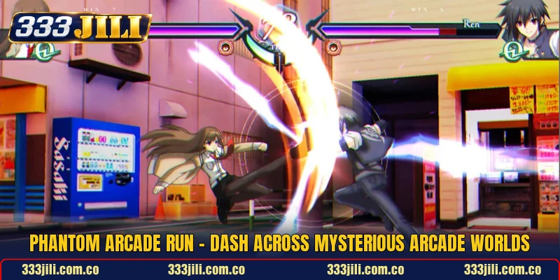 Phantom Arcade Run - Dash Across Mysterious Arcade Worlds