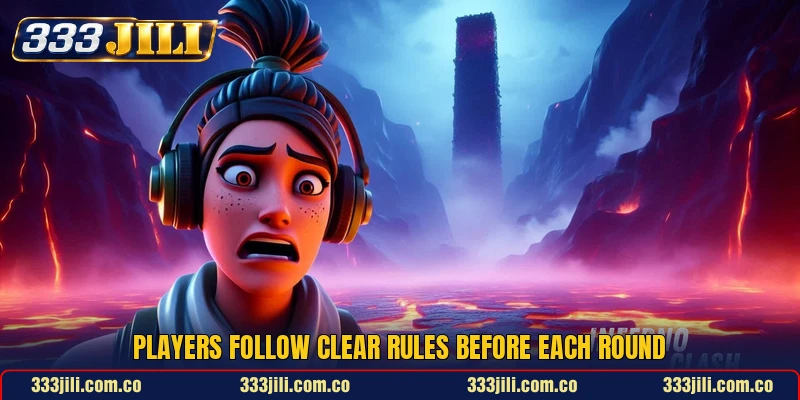 Players follow clear rules before each round Players follow clear rules before each round
